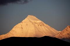 416 Dhaulagiri North Face Close Up At Sunrise From Muktinath